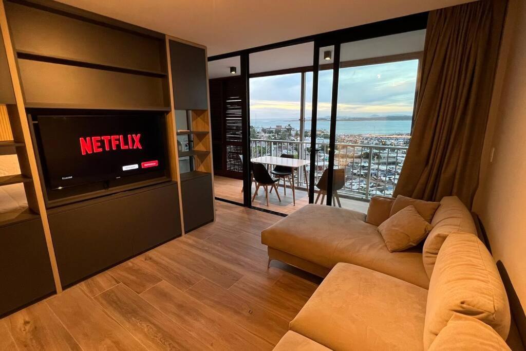 شقة بونتا دل استي  في Apartamento Moderno Con Excelente Vista Al Puerto المظهر الخارجي الصورة